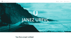 Desktop Screenshot of janezurevc.name